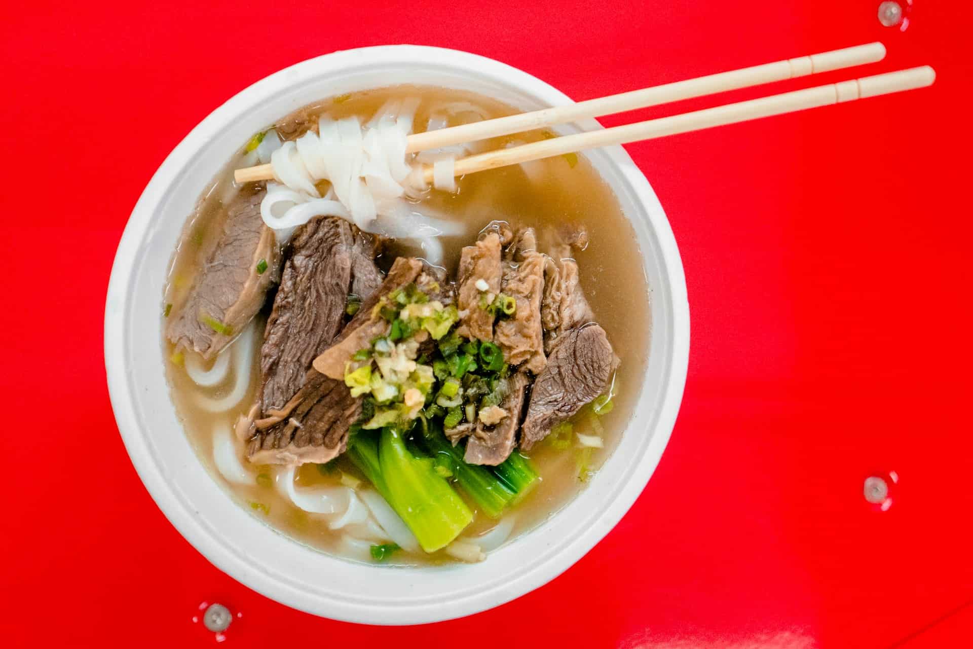 A rich bowl of hulutou, Xi'an's pork-intestine paomo