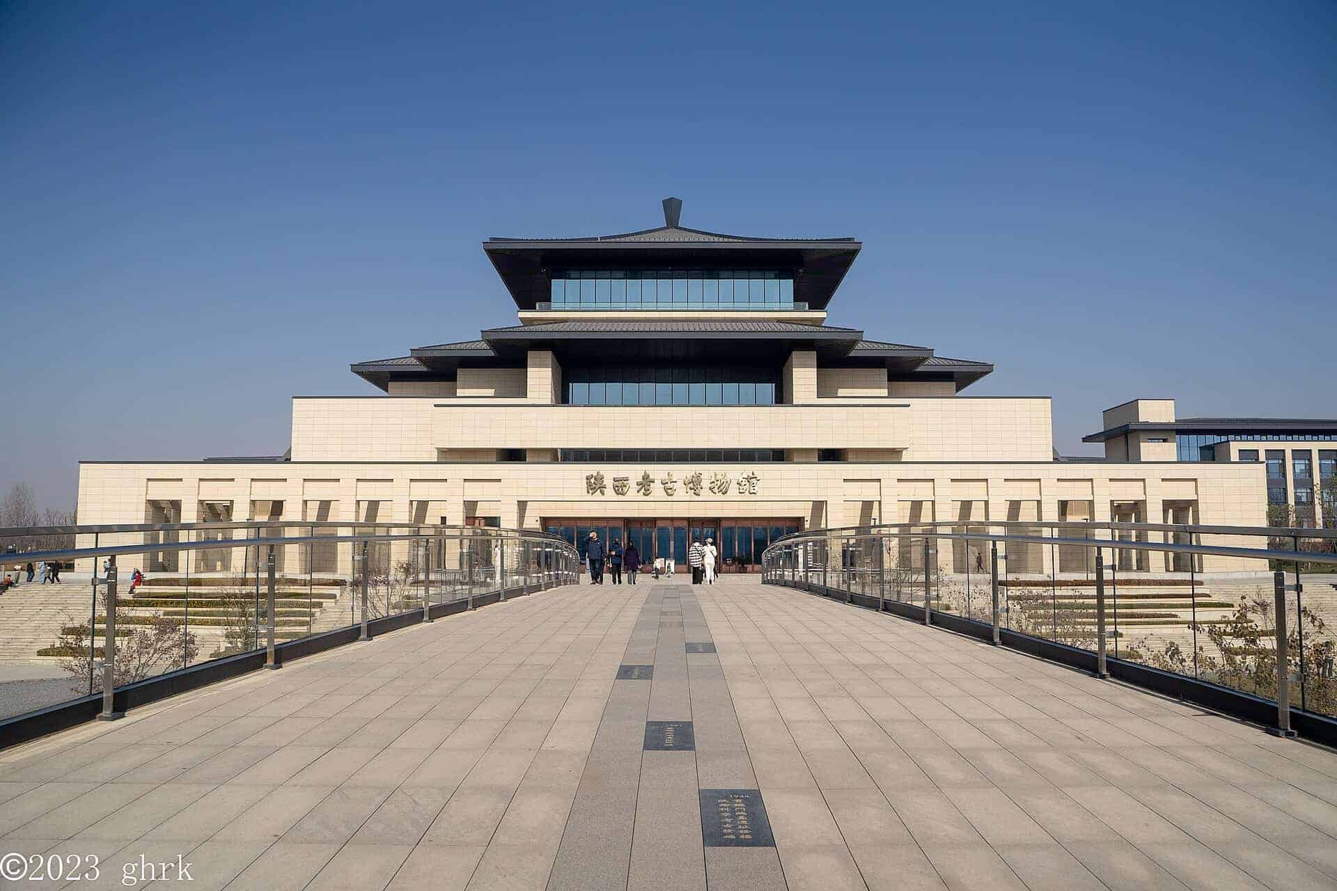 Shaanxi Archaeology Museum main entrance, Xi'an