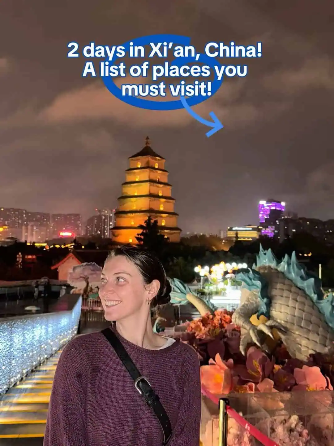 “I was blown away by Xi'an” — tandem bike the city wall