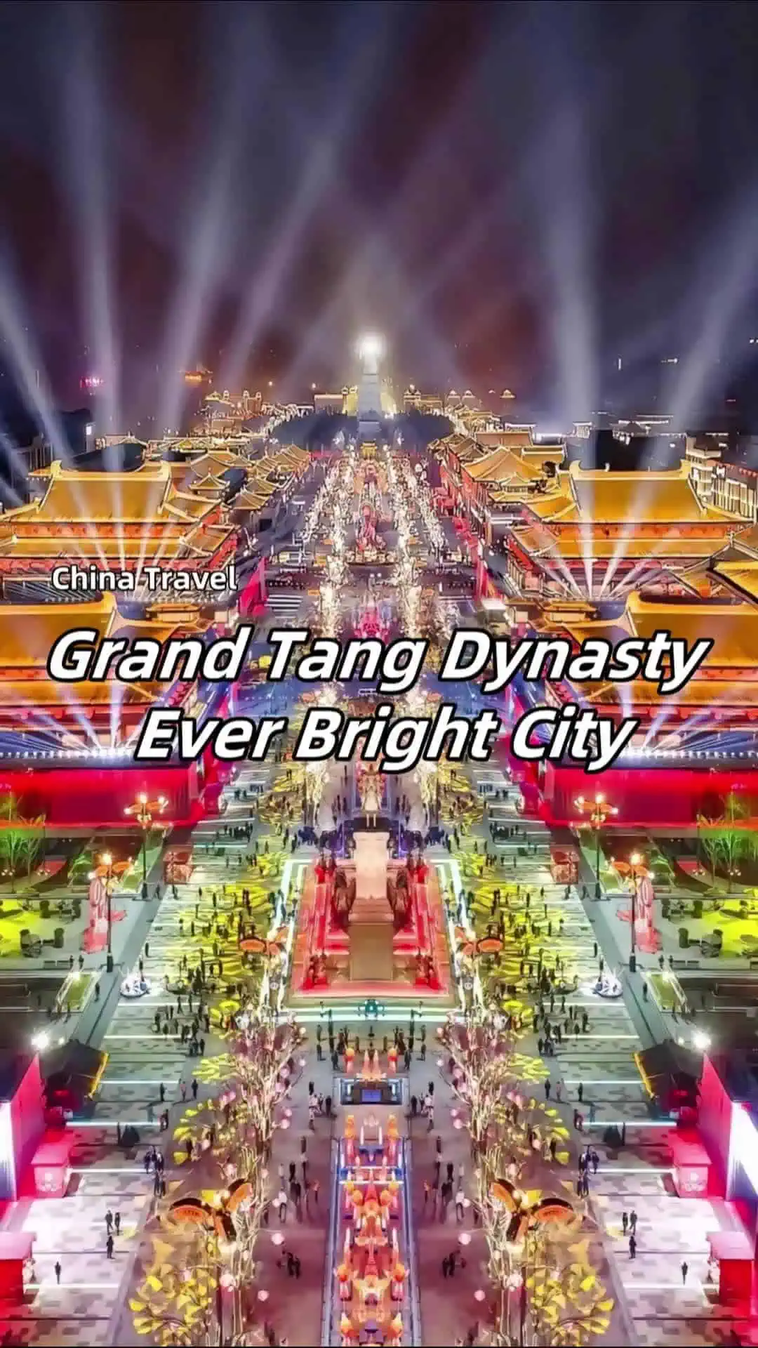 Datang Everbright City — a neon Tang-dynasty time machine