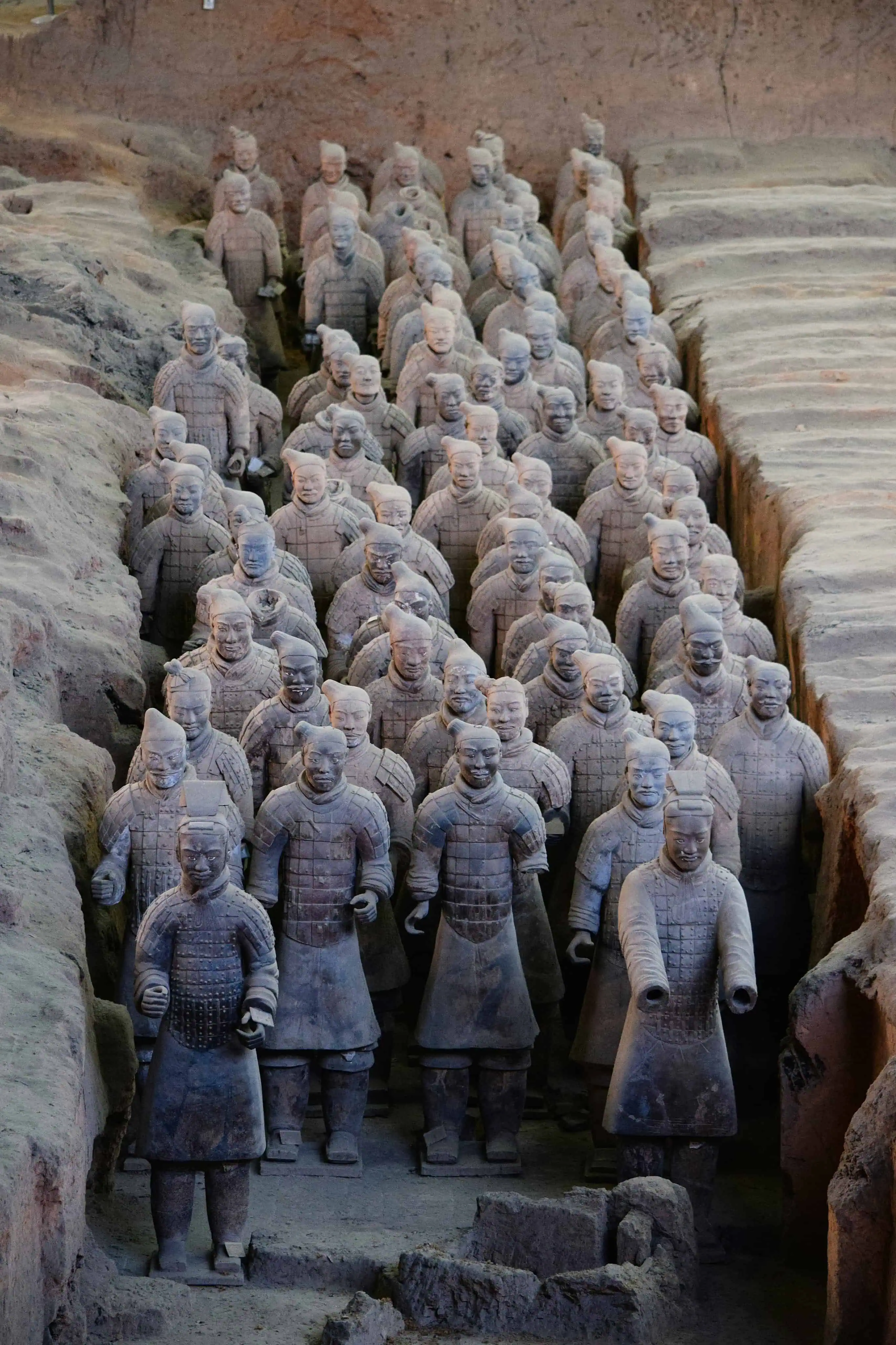 The Terracotta Army — every soldier a different face