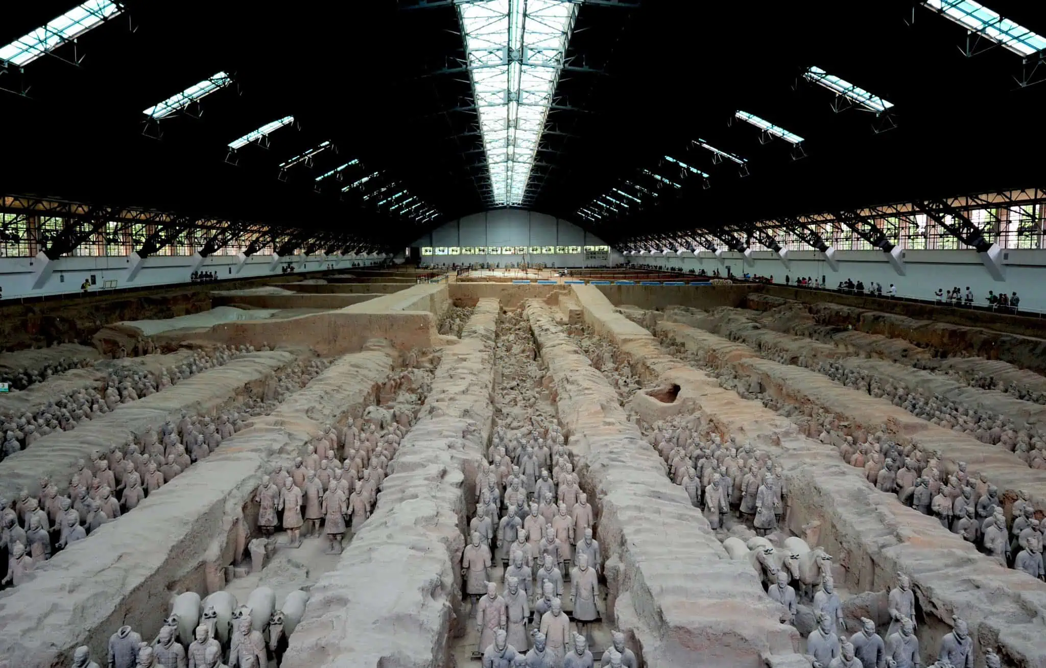 Inside Qin Shi Huang's mausoleum — mercury rivers, fading paint